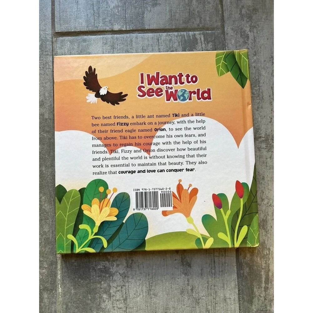 I Want to See the World by R. Norfolk Hardcover Book NEW